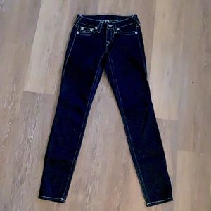 True Religion Navy Blue Jeans
